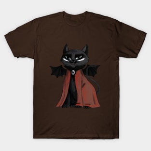 Count vampire cat T-Shirt